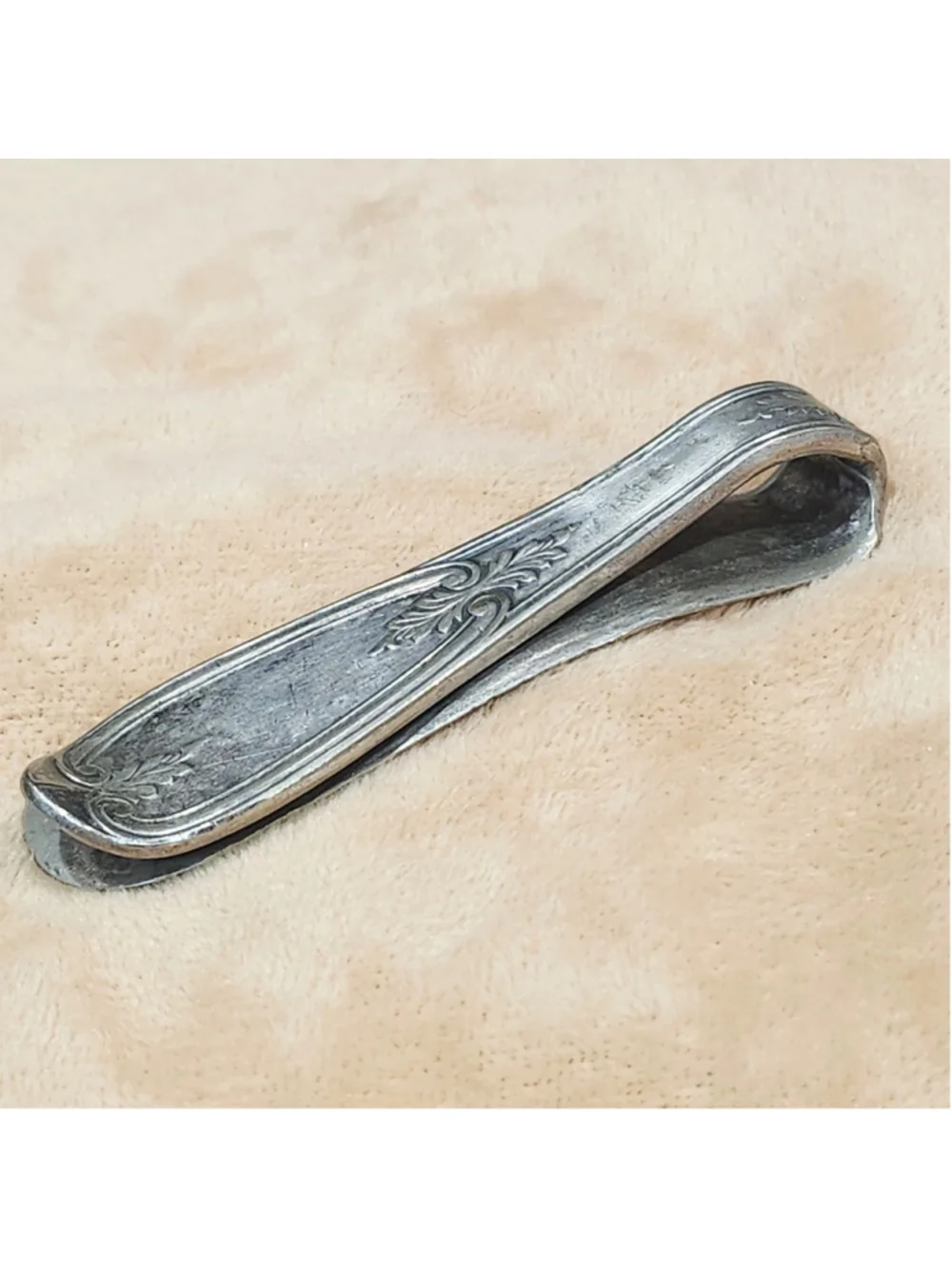 Silverwear Money Clip / card Holder handmade Accessory